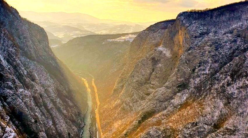 Vrbas River and Tijesno Canyon - rafting destination near Banja Luka